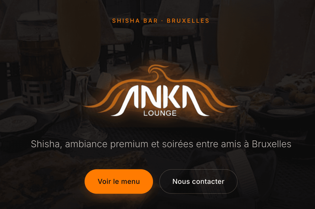 ANKA Lounge website preview